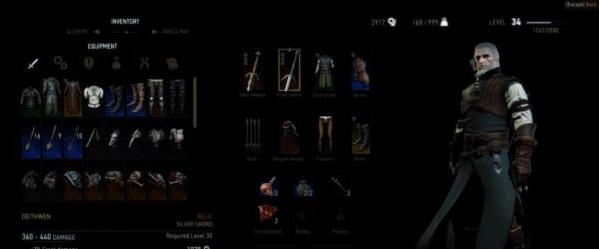 巫师3次世代版装备不损永远满耐久MOD v2.28