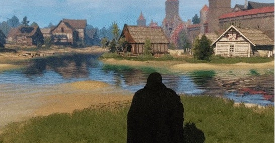 巫师3次世代版穿斗篷时自动隐藏武器MOD v1.20