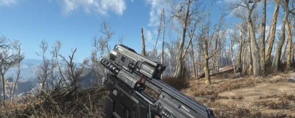 辐射4赛博朋克2077康陶G-58典式冲锋枪MOD v2.19