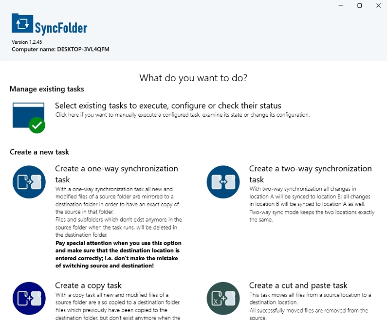 SyncFolder同步软件 v1.2.46.6