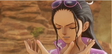 海贼王时光旅诗罗宾淡紫色服装MOD v1.88