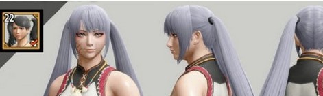 怪物猎人崛起曙光双马尾22号发型MOD v3.51