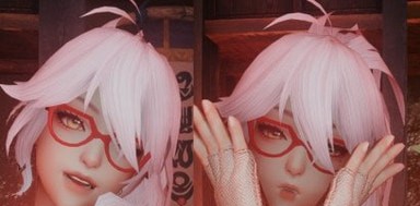 怪物猎人崛起曙光二次元风女性头部v1.2MOD v1.81