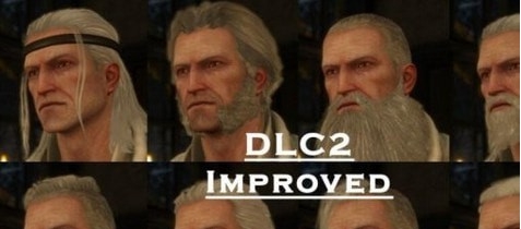 巫师3次世代版新发型和胡须MOD v2.40