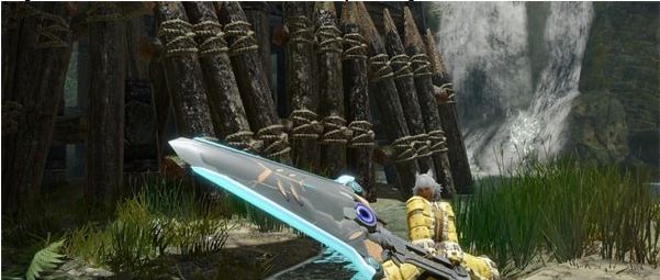 怪物猎人崛起异度之刃3兰兹的守护之剑武器外观MOD v1.60