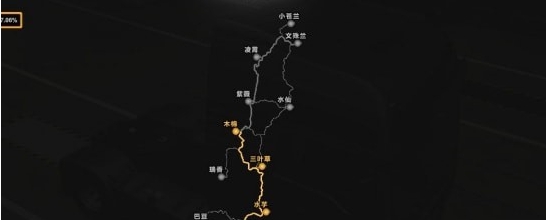 欧洲卡车模拟2自制简陋地图系列之日本001MOD v1.88