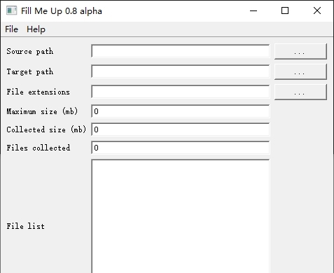 FillMeUp v0.11