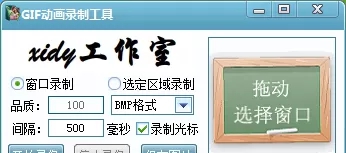 GIF动画录制工具单文件版 v1.0