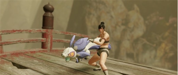 怪物猎人崛起重弩炮泡狐龙玩偶外观再纹理MOD v3.26