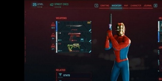 赛博朋克2077钢铁侠机车头盔MOD v2.88