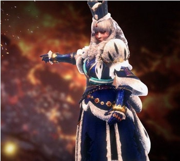 怪物猎人世界Grada的天堂系列皇后套装MOD v2.85
