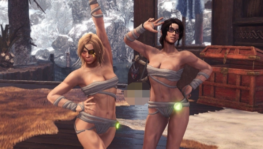 怪物猎人世界曲线优美的缠服布MOD v3.65