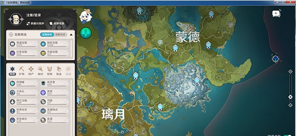 空荧酒馆原神地图 v3.8.3 空荧酒馆原神地图 v3.8.3