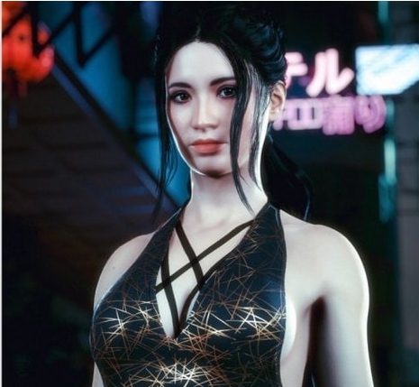 赛博朋克2077优雅连衣裙MOD v1.59 赛博朋克2077优雅连衣裙MOD v1.59