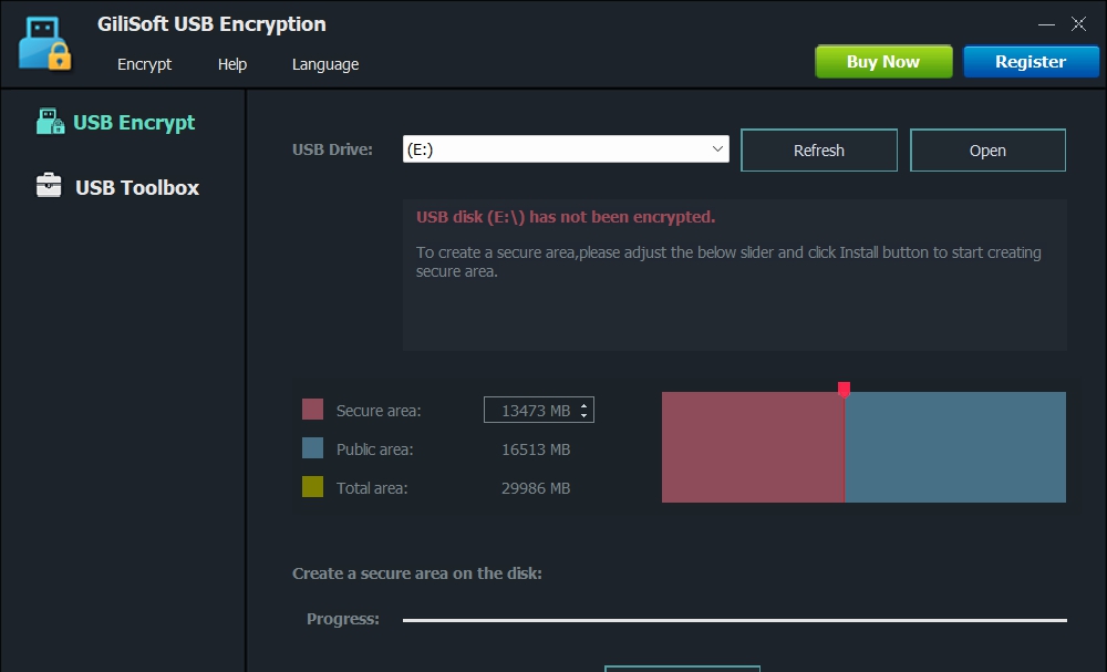 GiliSoftUSBStickEncryption v12.4.0.1