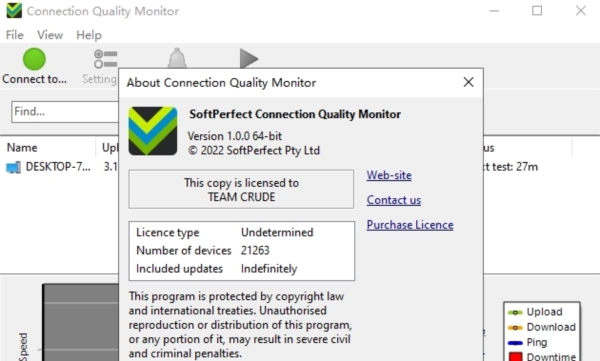 ConnectionQualityMonitor v1.2 ConnectionQualityMonitor v1.2