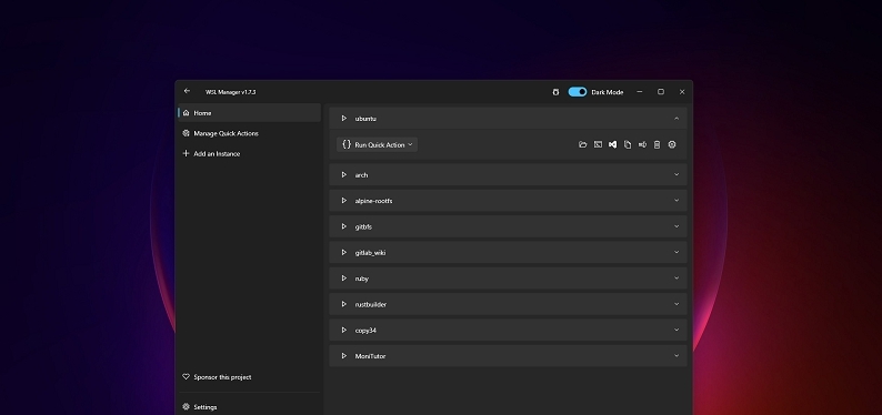 WSL Manager v1.8.11