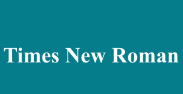 timesnewroman字体 v1.52
