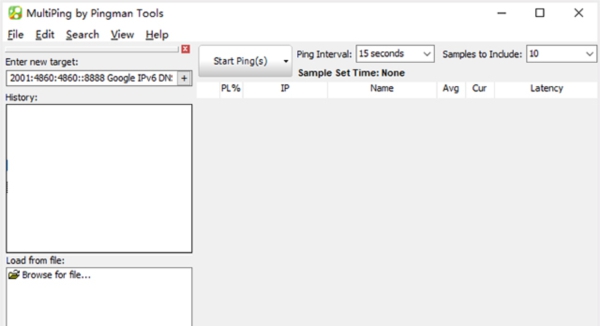 MultiPing v3.24 MultiPing v3.24