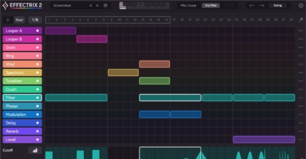 SugarBytesEffectrix2(多功能音序效果器） v3