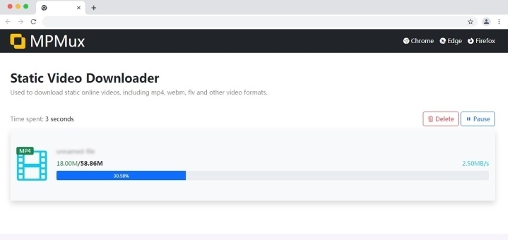 MPMux视频下载浏览器插件 v1.0.0.8