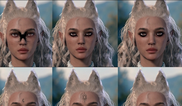 博德之门3Inky纹身和化妆MOD v2.0
